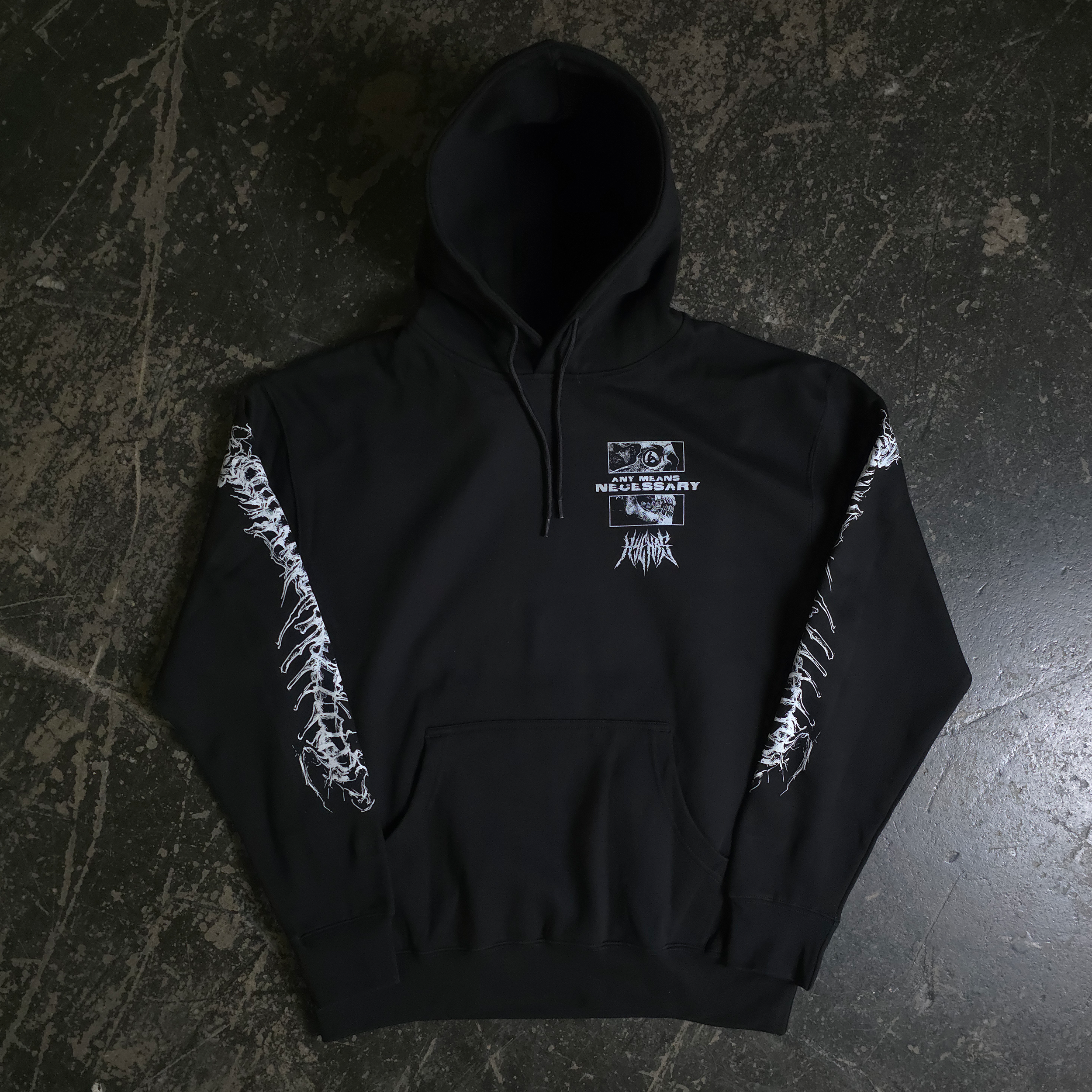 Are We Even Alive Pullover Hoodie Black