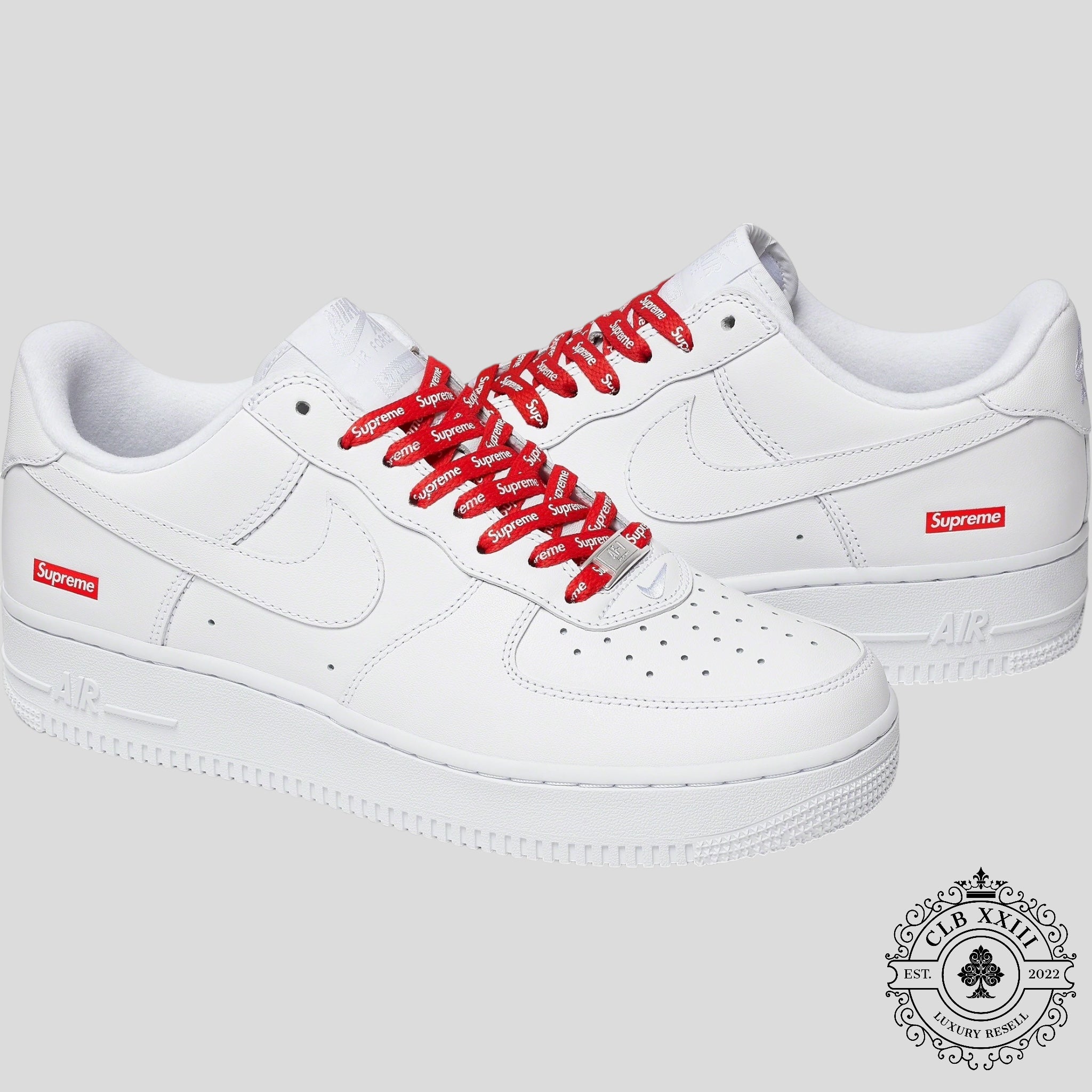 Nike Air Force 1 Low Supreme White