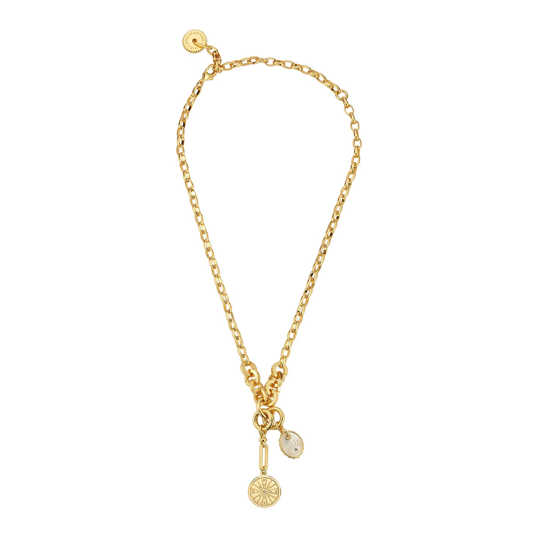 Voyager Gold Necklace
